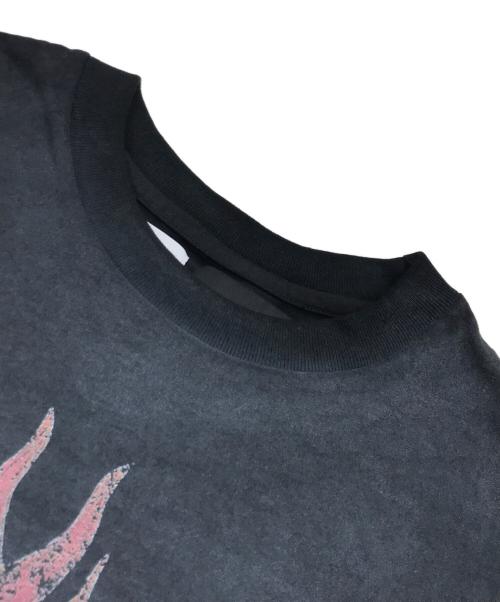 Lui's（ルイス）Lui's (ルイス) YUKI HASHIMOTO (ユウキハシモト) プリントTシャツ ブラック サイズ:FREEの古着・服飾アイテム