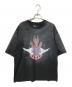 Lui's（ルイス）の古着「プリントTシャツ」｜ブラック