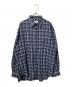 MAISON SPECIAL（メゾンスペシャル）の古着「Regular Collar Prime-Over Shirt/長袖柄シャツ」｜ブルー