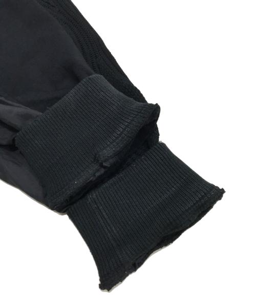 MAISON SPECIAL（メゾンスペシャル）MAISON SPECIAL (メゾンスペシャル) Different Material Docking Prime-Over 3D Knit Pullover ブラック サイズ:1の古着・服飾アイテム