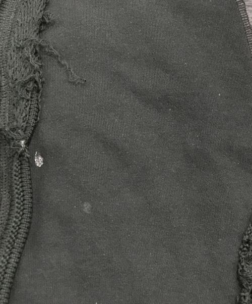 MAISON SPECIAL（メゾンスペシャル）MAISON SPECIAL (メゾンスペシャル) Different Material Docking Prime-Over 3D Knit Pullover ブラック サイズ:1の古着・服飾アイテム