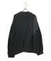 MAISON SPECIAL (メゾンスペシャル) Different Material Docking Prime-Over 3D Knit Pullover ブラック サイズ:1：15000円