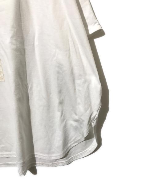 Natural by clip（ナチュラル バイ クリップ）NATURAL BY CLIP (ナチュラル バイ クリップ) アソートモチーフレースTシャツ ホワイト サイズ:Freeの古着・服飾アイテム
