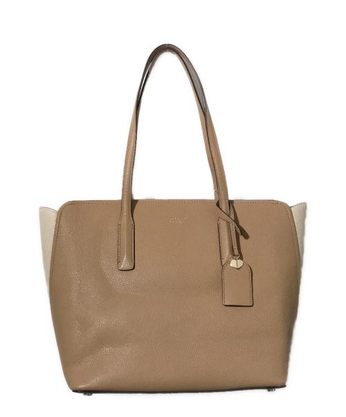 Kate Spade（ケイトスペード）Kate Spade (ケイトスペード) ハンドバッグ ベージュの古着・服飾アイテム