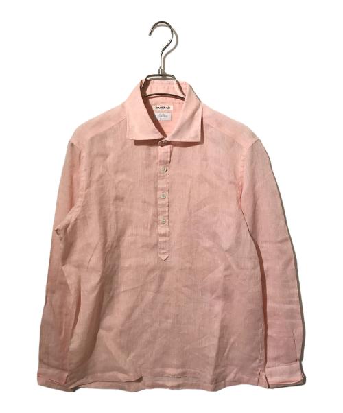 FAIRFAX（フェアファックス）FAIRFAX (フェアファックス) リネンシャツ ピンク サイズ:Mの古着・服飾アイテム