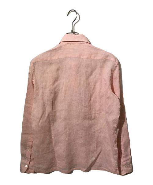 FAIRFAX（フェアファックス）FAIRFAX (フェアファックス) リネンシャツ ピンク サイズ:Mの古着・服飾アイテム