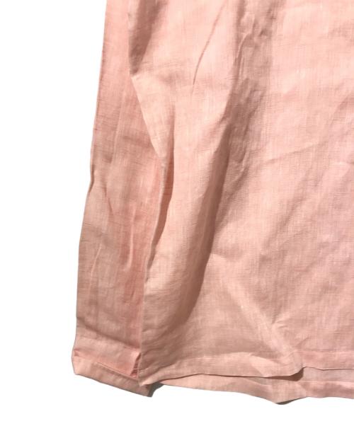 FAIRFAX（フェアファックス）FAIRFAX (フェアファックス) リネンシャツ ピンク サイズ:Mの古着・服飾アイテム