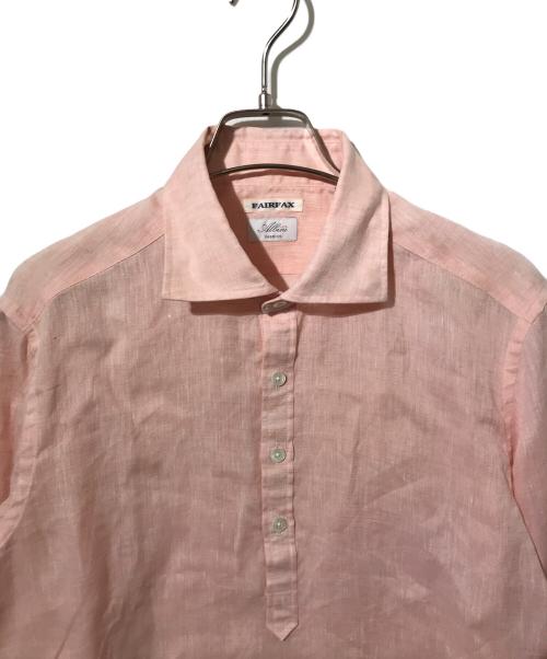 FAIRFAX（フェアファックス）FAIRFAX (フェアファックス) リネンシャツ ピンク サイズ:Mの古着・服飾アイテム