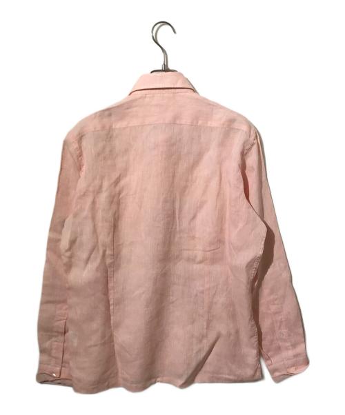 FAIRFAX（フェアファックス）FAIRFAX (フェアファックス) リネンシャツ ピンク サイズ:Mの古着・服飾アイテム