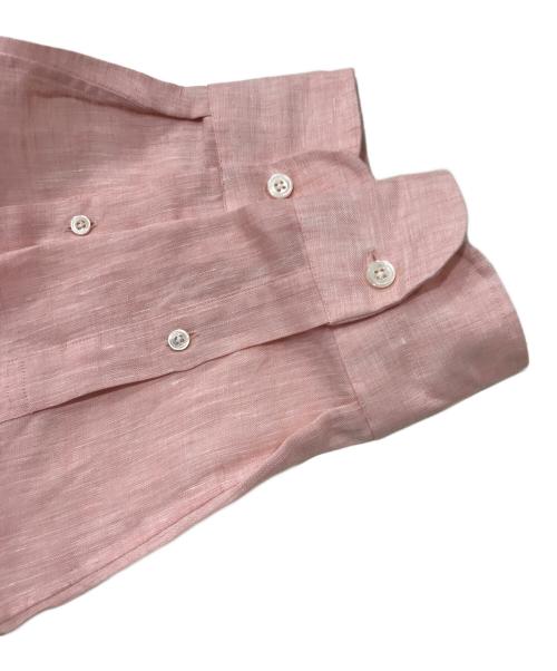 FAIRFAX（フェアファックス）FAIRFAX (フェアファックス) リネンシャツ ピンク サイズ:Mの古着・服飾アイテム