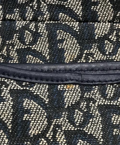 Christian Dior（クリスチャン ディオール）Christian Dior (クリスチャン ディオール) サドルバッグ ブルー×グレーの古着・服飾アイテム