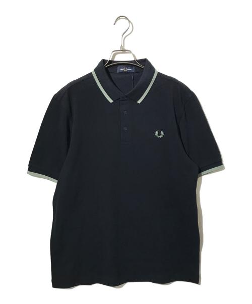 FRED PERRY（フレッドペリー）FRED PERRY (フレッドペリー) ポロシャツ ネイビー サイズ:Lの古着・服飾アイテム