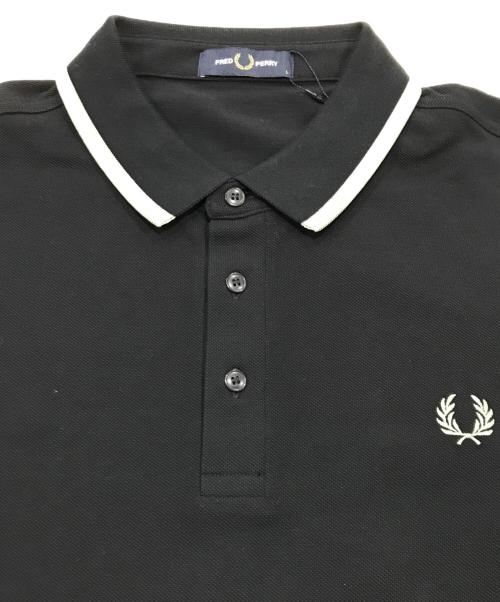 FRED PERRY（フレッドペリー）FRED PERRY (フレッドペリー) ポロシャツ ネイビー サイズ:Lの古着・服飾アイテム