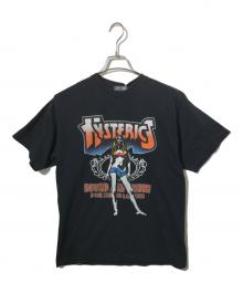 Hysteric Glamour（ヒステリックグラマー）の古着「BAD ASS MAMA TOUR Tシャツ」｜ブラック