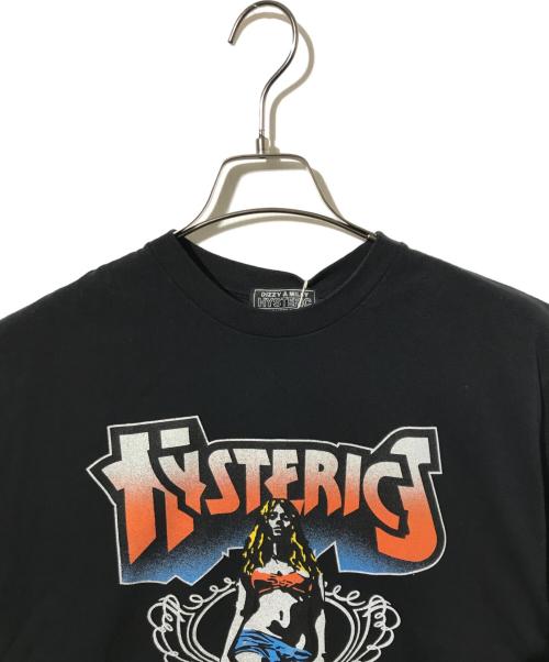 Hysteric Glamour（ヒステリックグラマー）Hysteric Glamour (ヒステリックグラマー) BAD ASS MAMA TOUR Tシャツ ブラック サイズ:L 未使用品の古着・服飾アイテム