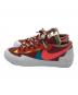 NIKE (ナイキ) sacai (サカイ) BLAZER LOWローカットスニーカー ブラウン サイズ:25.5cm：9000円