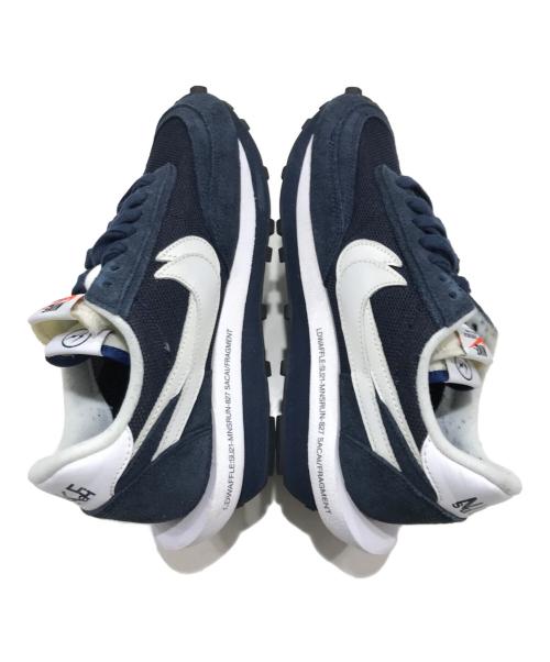 NIKE（ナイキ）NIKE (ナイキ) FRAGMENT (フラッグメント) sacai (サカイ) LD Waffleローカットスニーカー ネイビー サイズ:US7.5/UK6.5/EUR40.5の古着・服飾アイテム