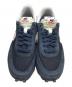 NIKE (ナイキ) FRAGMENT (フラッグメント) sacai (サカイ) LD Waffleローカットスニーカー ネイビー サイズ:US7.5/UK6.5/EUR40.5：23000円