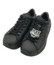 Onitsuka Tiger（オニツカタイガー）の古着「LAWNSHIP PF ローカットスニーカー」｜ブラック