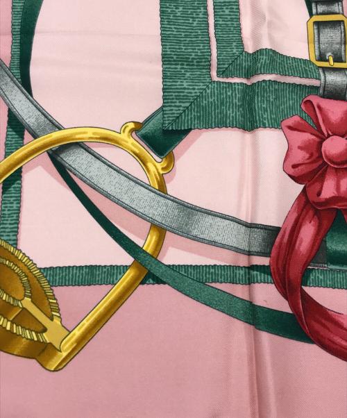 HERMES（エルメス）HERMES (エルメス) Grand Manege 大調教術 ピンクの古着・服飾アイテム