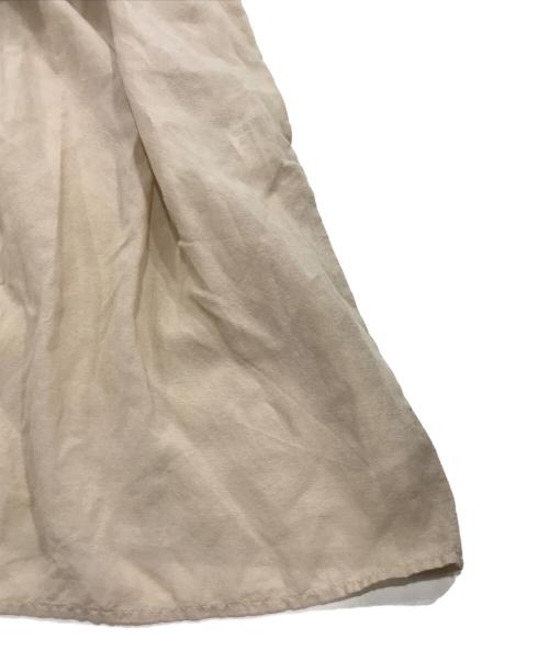 Spick and Span（スピック＆スパン）Spick and Span (スピック＆スパン) ボイルピンタックワンピース ベージュ サイズ:表記なしの古着・服飾アイテム
