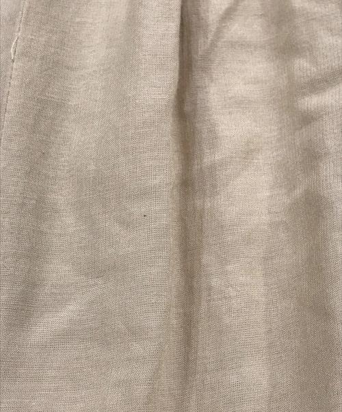 Spick and Span（スピック＆スパン）Spick and Span (スピック＆スパン) ボイルピンタックワンピース ベージュ サイズ:表記なしの古着・服飾アイテム