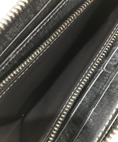 cocomeister（ココマイスター）cocomeister (ココマイスター) ラウンドファスナー長財布 ブラックの古着・服飾アイテム