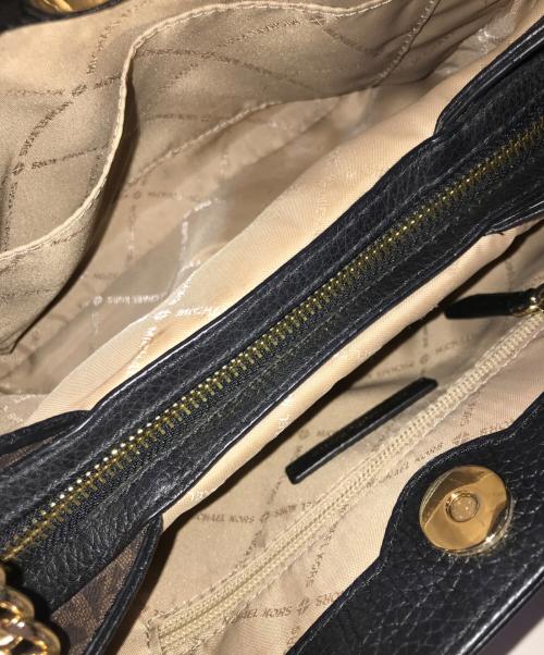 MICHAEL KORS（マイケルコース）MICHAEL KORS (マイケルコース) シグネチャーショルダーバッグ ブラウンの古着・服飾アイテム