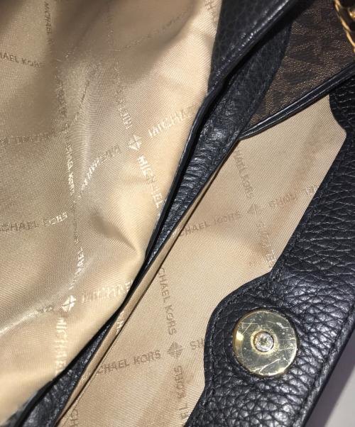 MICHAEL KORS（マイケルコース）MICHAEL KORS (マイケルコース) シグネチャーショルダーバッグ ブラウンの古着・服飾アイテム