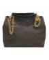 MICHAEL KORS (マイケルコース) シグネチャーショルダーバッグ ブラウン：6000円