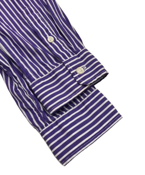 POLO RALPH LAUREN（ポロ・ラルフローレン）POLO RALPH LAUREN (ポロ・ラルフローレン) ベルト付きプリーツワンピース パープル サイズ:16の古着・服飾アイテム