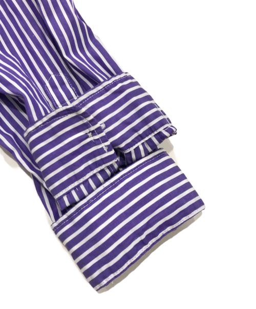 POLO RALPH LAUREN（ポロ・ラルフローレン）POLO RALPH LAUREN (ポロ・ラルフローレン) ベルト付きプリーツワンピース パープル サイズ:16の古着・服飾アイテム