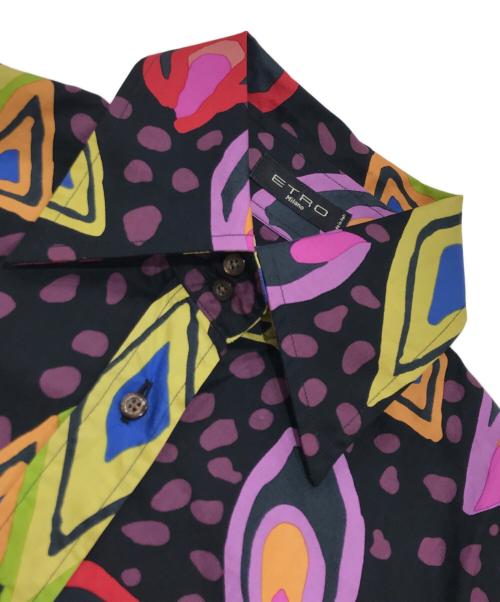 ETRO（エトロ）ETRO (エトロ) 総柄シャツ/長袖シャツ マルチカラー サイズ:38の古着・服飾アイテム