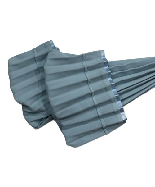 ISSEY MIYAKE（イッセイミヤケ）ISSEY MIYAKE (イッセイミヤケ) プリーツジャケット ブルー サイズ:2の古着・服飾アイテム