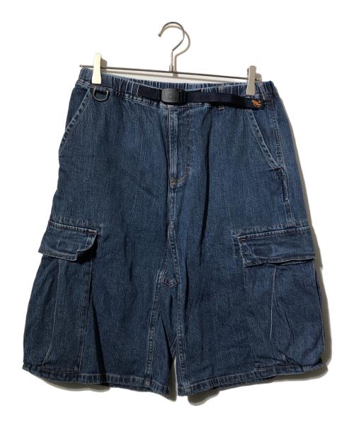GRAMICCI（グラミチ）GRAMICCI (グラミチ) BEAMS (ビームス) 別注コーデュラデニム ショーツ/ハーフパンツ インディゴ サイズ:Mの古着・服飾アイテム