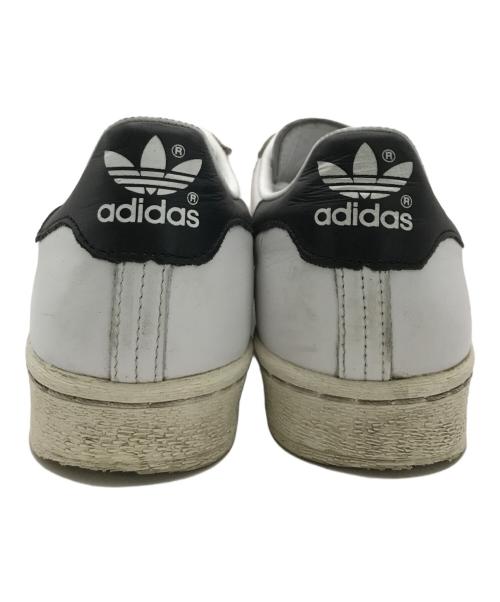 adidas（アディダス）adidas (アディダス) SUPERSTAR 82 ホワイト×ブラック サイズ:US10/UK9 1/2/FR44の古着・服飾アイテム