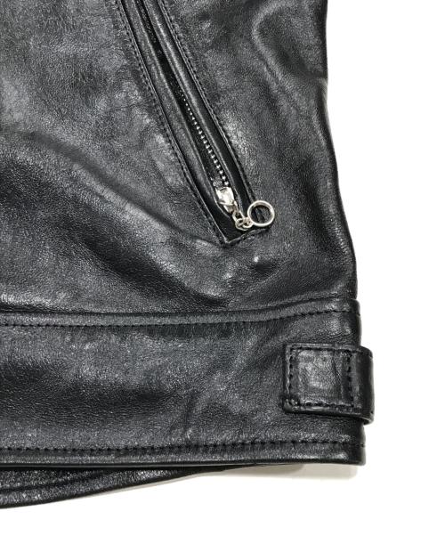 Schott（ショット）Schott (ショット) DOUBLE BREAST RIDERS ブラック サイズ:Mの古着・服飾アイテム