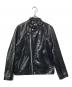 Schott（ショット）の古着「DOUBLE BREAST RIDERS」｜ブラック