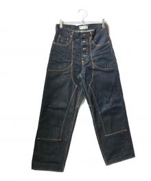 SUGARHILL（シュガーヒル）の古着「Classic Double Knee Denim Pants/デニムパンツ」｜インディゴ