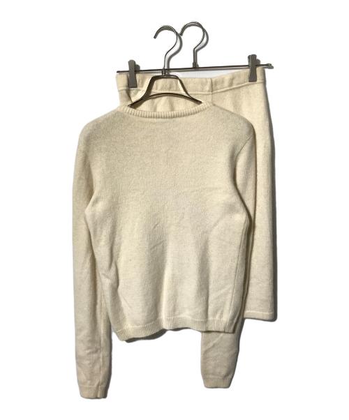 DOLCE & GABBANA（ドルチェ＆ガッバーナ）DOLCE & GABBANA (ドルチェ＆ガッバーナ) セットアップニット ベージュ サイズ:40の古着・服飾アイテム