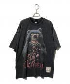 EXAMPLEエグザンプル）の古着「グラフィックTシャツ」｜グレー