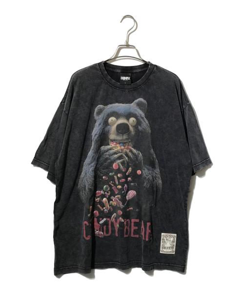 EXAMPLE（エグザンプル）EXAMPLE (エグザンプル) グラフィックTシャツ グレー サイズ:Ⅼの古着・服飾アイテム