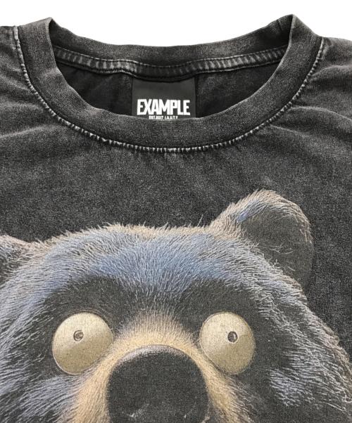 EXAMPLE（エグザンプル）EXAMPLE (エグザンプル) グラフィックTシャツ グレー サイズ:Ⅼの古着・服飾アイテム