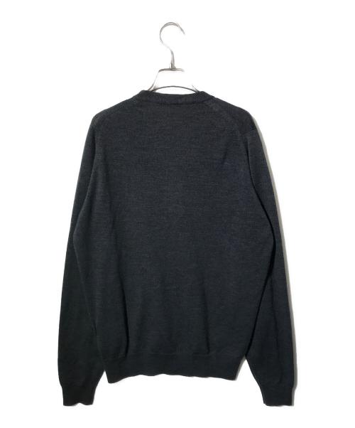 JOHN SMEDLEY（ジョンスメドレー）JOHN SMEDLEY (ジョンスメドレー) ウールニットカーディガン グレー サイズ:SIZE Lの古着・服飾アイテム