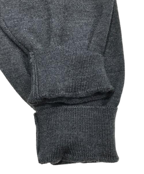 JOHN SMEDLEY（ジョンスメドレー）JOHN SMEDLEY (ジョンスメドレー) ウールニットカーディガン グレー サイズ:SIZE Lの古着・服飾アイテム