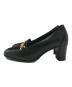 GUCCI (グッチ) ホースビット スエード レザー パンプス ブラック サイズ:34１/2：12000円