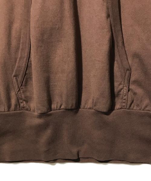 BURBERRY BLUE LABEL（バーバリー ブルー レーベル）BURBERRY BLUE LABEL (バーバリー ブルー レーベル) ワンピース チュニック パーカー ブラウン サイズ:SIZE 38の古着・服飾アイテム