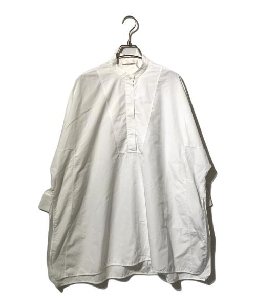 Chloe（クロエ）Chloe (クロエ) プルオーバー ドレスシャツ ホワイト サイズ:34の古着・服飾アイテム