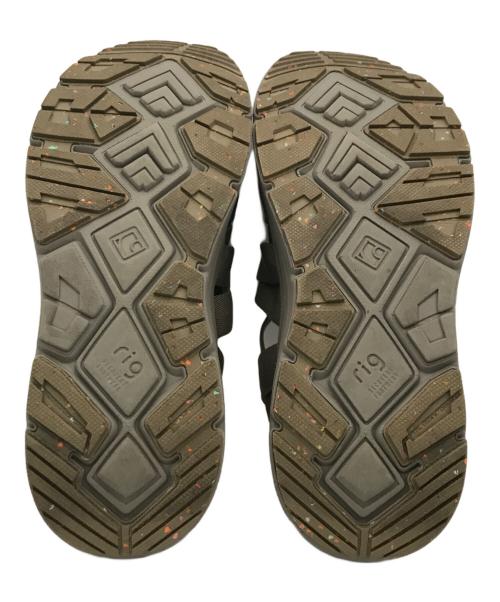 rig footwear（リグ フットウエア）rig footwear (リグ フットウエア) リカバリーサンダル ベージュ サイズ:27.0㎝の古着・服飾アイテム