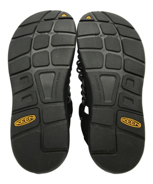 KEEN（キーン）KEEN (キーン) ユニークサンダル グレー×ブラック サイズ:27.5㎝の古着・服飾アイテム